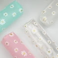 thumbnail image 4 of Stylish Daisy TPU Student Pencil Case - Durable and Convenient Stationery Bag, 4 of 5