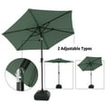 thumbnail image 4 of COBANA 7.5’ Patio Umbrella, Outdoor Table Market Umbrella for Garden, Dark Green, 4 of 8