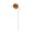 Yellow-M, variant on YYDENG Carnivorous Plant Garden Stake Metal Yard Art Decorative Outdoor Sculpture for Lawn Patio