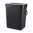 thumbnail image 2 of Petite Poubelle de Cuisine 3l Poubelle de Cuisine Conteneur de Comptoir Ménager avec Couvercle pour Composteur de Déchets, 2 of 5