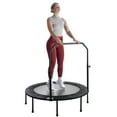thumbnail image 4 of Open Box Stamina inMotion 48" Round Trampoline with Adjustable Handlebar, Black, 4 of 11