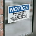 thumbnail image 3 of (2 Pack) No Loitering Allowed On Or In Front Of These OSHA Notice Sign, 3 of 6