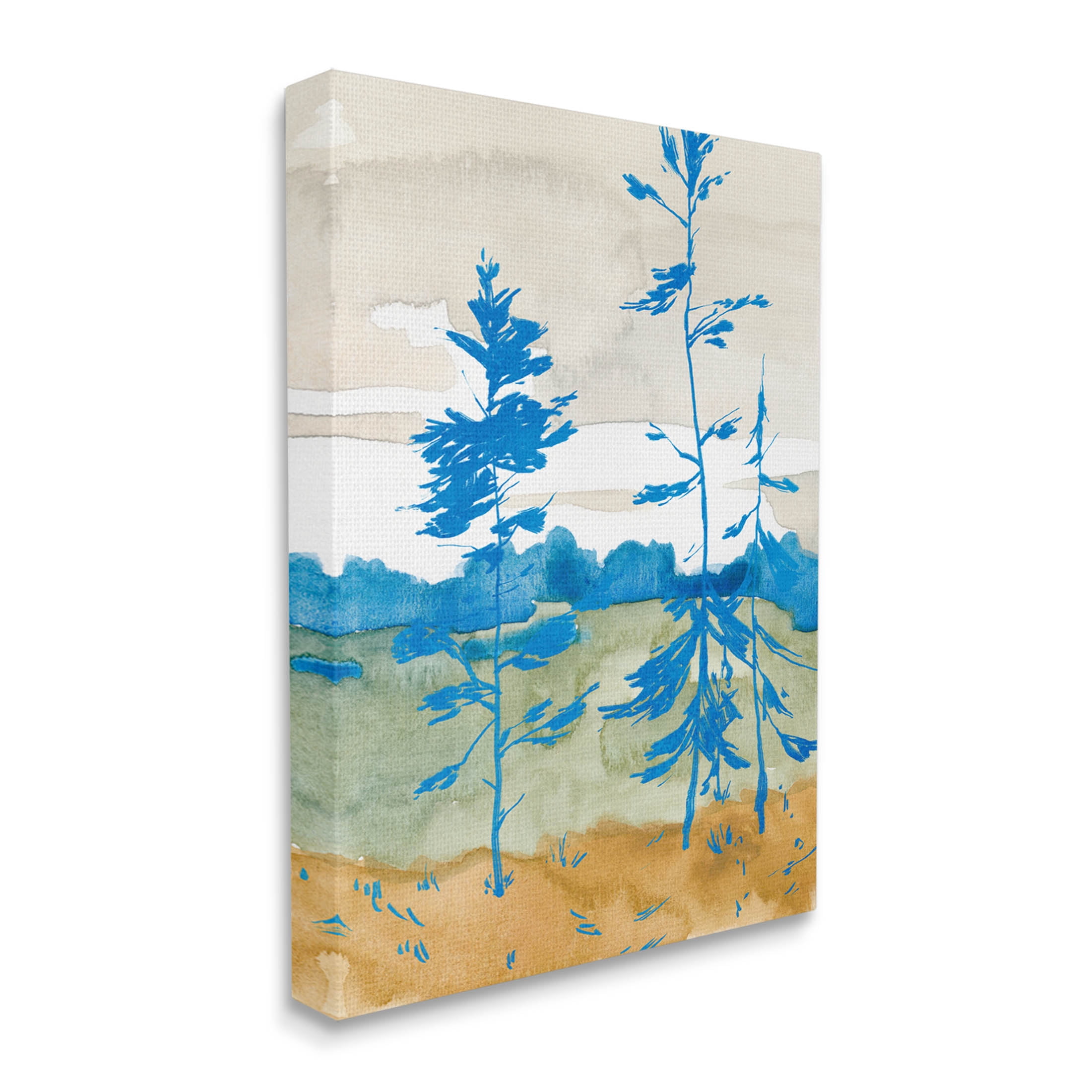 Stupell Industries Contemporary Nature Landscape Painting Gallery Wrapped Canvas Print Wall Art, Design by Jacob Green