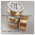thumbnail image 4 of Beadalon Artistic Wire, Colored Copper Craft Wire, 18 Gauge (1Mm), 4 Yds. Tarnish-Resistant Brass, 4 of 4