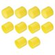 thumbnail image 1 of 10 piezas de tapas de goma de 45 mm (1 3/4") ID, cubiertas redondas de tapa final, protector de rosca, amarillo, 1 of 4
