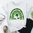 thumbnail image 2 of Summer Tops for Women 2025 St Patrick's Day Round Neck Graphic Tee Shirts Funny Printed Short Sleeve Tshirts, 2 of 5