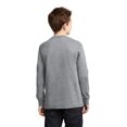 thumbnail image 2 of Port & Company Youth Long Sleeve Core Cotton Tee-L (Athletic Heather), 2 of 6
