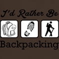 thumbnail image 3 of CafePress - I'd Rather Be Backpacking T Shirt - Men's Classic Graphic Cotton T-Shirt, 3 of 4