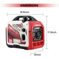 thumbnail image 4 of Maxpeedingrods 3950W Smart Portable Dual Fuel Generator Inverter, E-Start for Camping RV Travel, 4 of 6