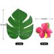 thumbnail image 3 of Artificial Flower and Leaf Simulation Leaf for Party with 30Pcs Leaves, 3 of 3