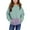 10-Green, variant on CLOISE Hoodies for Girls Boys Youth Long Sleeve Hooded Sweatshirt Tops with Pocket Color Block Outfits Fall Winter Clothes Brown 11T