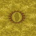thumbnail image 1 of Ahgly Company Machine Washable Indoor Square Transitional Dark Bisque Brown Area Rugs, 4' Square, 1 of 7