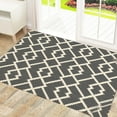 thumbnail image 6 of ASXITE Outdoor Mats for Front Door,Welcome Mats for Outside,Washable Non-shedding European Retro Lattice Printed Floor Mat Door Mat Sewer Mat Entrance Door Kitchen Bathroom Mat Non-slip Mat, 6 of 6
