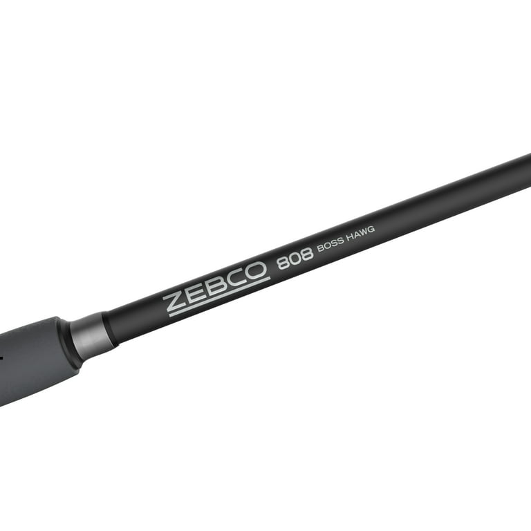 Boatless Catfishing  I found this Zebco 808 Boss Hawg rod and