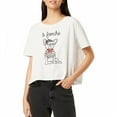 thumbnail image 1 of French Connection Le Frenchie Dog Print Tee Optic White ( L ), 1 of 2