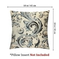thumbnail image 4 of BANET Throw Pillow Covers, Beige Decorative Pillow Covers Digital Printing for Sofa Bed Invisible Zipper 22x22in, 4 of 7