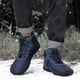 thumbnail image 5 of Botas Nieve Tobilleras Unisex Antideslizantes Impermeables Con Cordones para Hombres Y Mujeres (azul Oscuro 43), 5 of 9
