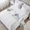 Gray, variant on Coastal Fall Bed Runner Cal King Size, Thanksgiving Blue Pumpkins Coral Brown Wooden Bed Scarf Protector Slipcover for Bedroom Wedding Room Hotel, Bedding Runner Throws for Foot of Beds 102"x20"