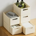 thumbnail image 2 of Yika Retractable Storage Box Kitchen Cabinet Right Angle Storage Box Household Snack Seasoning Sundry Organizer Box, 2 of 6