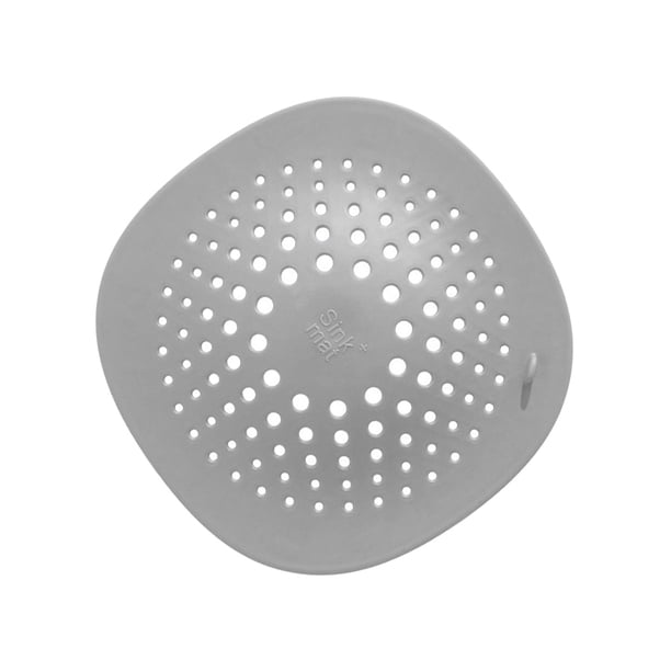 Inteprter Cubierta de drenaje de suelo para baño, cocina, antiobstrucción, tapón colector de pelo para baño, colador Universal, alfombrilla de repuesto Organizadores de utensilios de cocina gris Inteprter HA010322-02