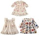 thumbnail image 2 of Vestido de flores retro para niñas, ropa para niños, cuello Peter, ropa para niños, lindo vestido de princesa, nueva moda, primavera zhangmengya unisex, 2 of 2