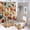 Autumn Leaf and Berry 2, variant on Shower Curtain Sets with Rugs, Autumn Leaf and Berry Pattern Printed on Modern Shower Curtains for Bathroom Set, Ideal for Bathroom Apartment RV College Dorm, 72 x 72 inches