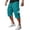 BXY50-Cyan, variant on Cargo Shorts For Men Below The Knee Baggy Stretch Bermuda Tactical Capri Shorts Multi-Pockets Big And Tall Hiking Pants Cyan 2XL