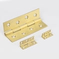 thumbnail image 4 of FUTUREORYY 6Pcs Mute Operation Hinges for Doors in Copper 3 Inch, 4 of 8