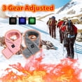 thumbnail image 2 of Minnieouse USB Heated Scarf Washable Solid Fashion Warm-Keeping Accessories Neck Adjustable Shawl Scarves Men Electric Winter Clothes Accesorios de disfraces Gris Minnieouse AP007440-02, 2 of 6