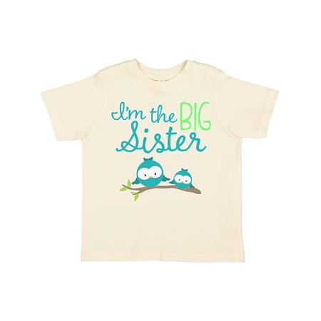 

Inktastic I m the Big Sister Gift Toddler Toddler Girl T-Shirt