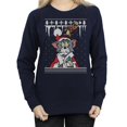 thumbnail image 3 of Tom And Jerry Chandail en Molleton de Noël Fair Isle pour Femmes, 3 of 5