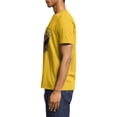thumbnail image 2 of 250th Anniversary USA Men Yellow Graphic T Shirts, Classic USA Flag Pattern Short Sleeve Crewneck Tee for Independence Day Party - L, 2 of 3