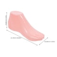 thumbnail image 4 of 1 Set Socks Display Rack Foot Shaped Mannequin Adjustable Size, 4 of 9