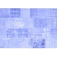 thumbnail image 1 of Ahgly Company Indoor Rectangle Patchwork Blue Transitional Area Rugs, 5' x 8', 1 of 4