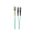 thumbnail image 4 of Belkin Fiber Optic Patch Cable - LC Male - ST Male - 16.4ft - Aqua, 4 of 9