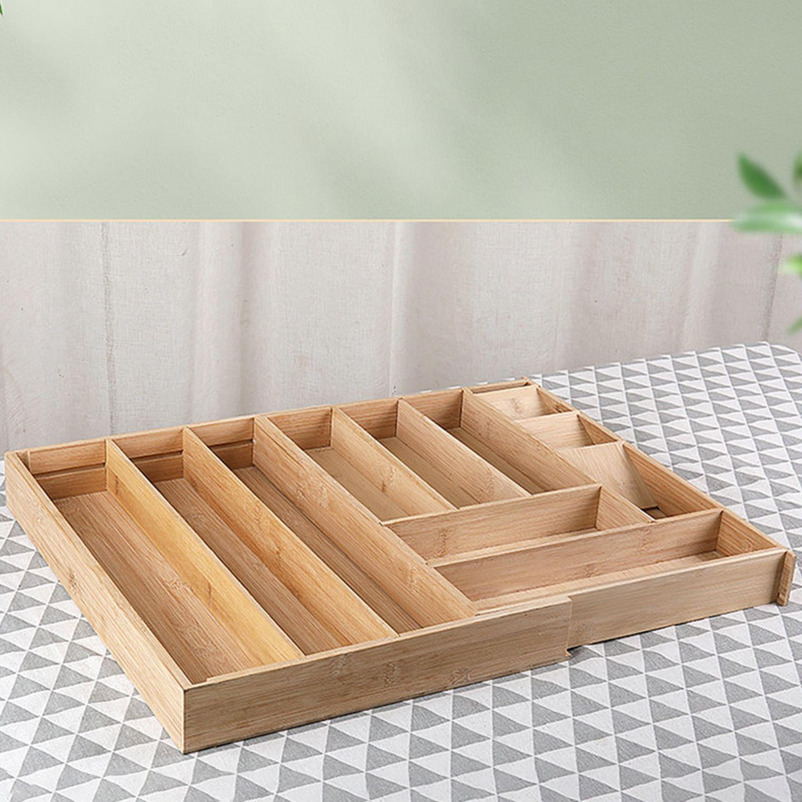 Fiocias Cutlery Drawer Utensil Organizer Save Space Silverware Organizer for Office