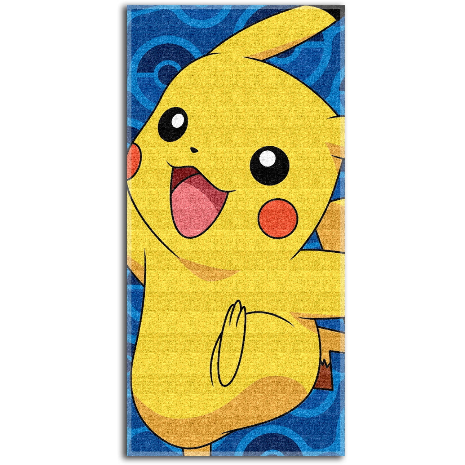 Towel Pokemon Day Off 26x58" New Bath/Beach Licensed