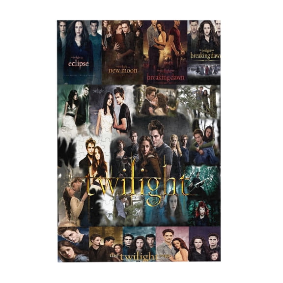 Twilight Saga 300 Piece Puzzles,Wooden Jigsaw Puzzle,Home Decor Birthday Party Gift,Fun And Challenging Family Games
