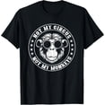 thumbnail image 1 of Not My Circus Monkeys - Camiseta divertida con diseño de mono y animal, 1 of 2
