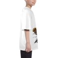 thumbnail image 4 of HANMUN Boys and Girls Tough Fashionable One Side Hot T-Shirts and Short Sleeves, Size XS-XL Made in USA, 4 of 4