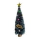 thumbnail image 3 of Mini árbol de Navidad Árbol de Navidad en miniatura Decoración navideña Artificial Azul Verde 19cm, 3 of 9