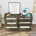 thumbnail image 6 of Max & Lily Solid Wood 6 Drawer Dresser, Clay, 6 of 9