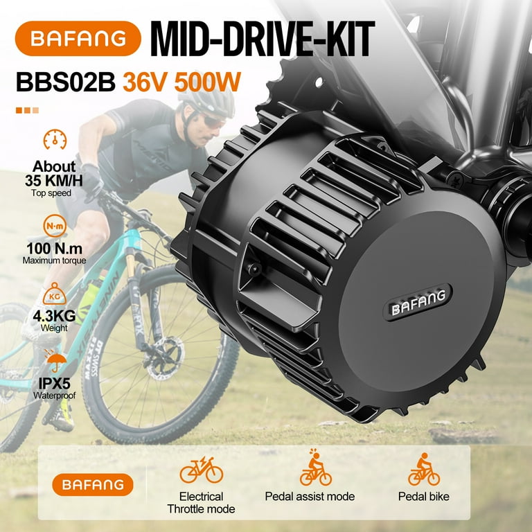 Bafang 48V 500W Ebike Rear Hub Motor Kit 20