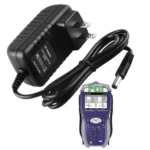 K-MAINS AC Adapter Charger Compatible With JDSU DSAM 1000 3500 6000 6300 HST 3000 Cable Meter Power