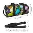 thumbnail image 4 of KLL Easter Egg1 Duffle Bag For Men Women Sport Gym Fitness Tote Travel Training Workout Basketball Football Weekender, 4 of 8