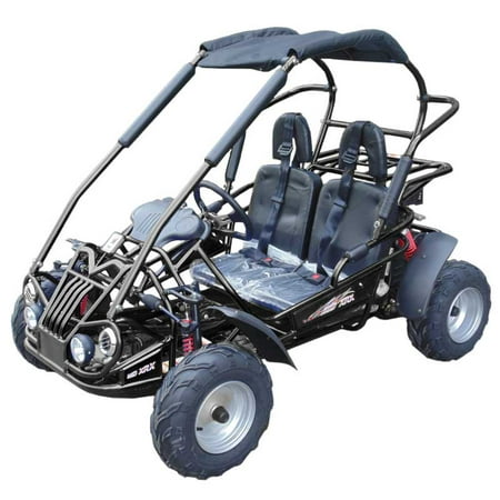 Black TrailMaster Mid XRX/R, 4-Stroke, Single Cylinder, Air Cooled