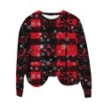 thumbnail image 4 of Ltctricy Plus Size Christmas Sweatshirts for Women Winter Fashion Cute Crewneck Pullover Top Casual Vacation Shirts, 4 of 6