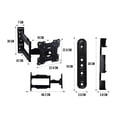 thumbnail image 4 of Soporte De Tv Pantalla 32 A 65 Pulgadas Brazo Movible 32kg, 4 of 8
