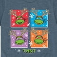 thumbnail image 3 of Teenage Muntant Ninja Turtle -  Reindeer Turtles - Toddler And Youth Short Sleeve Graphic T-Shirt, 3 of 5