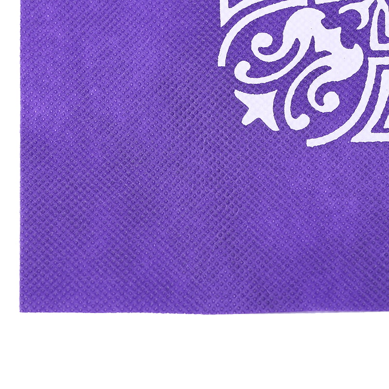 1pc 49*49cm Tarot game tablecloth non-woven material board game purple colorCAGA 